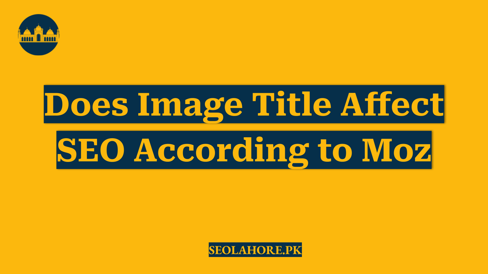 Does Image Title Affect SEO According to Moz