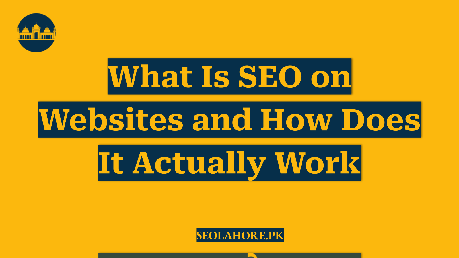 What Is SEO on Websites and How Does It Actually Work
